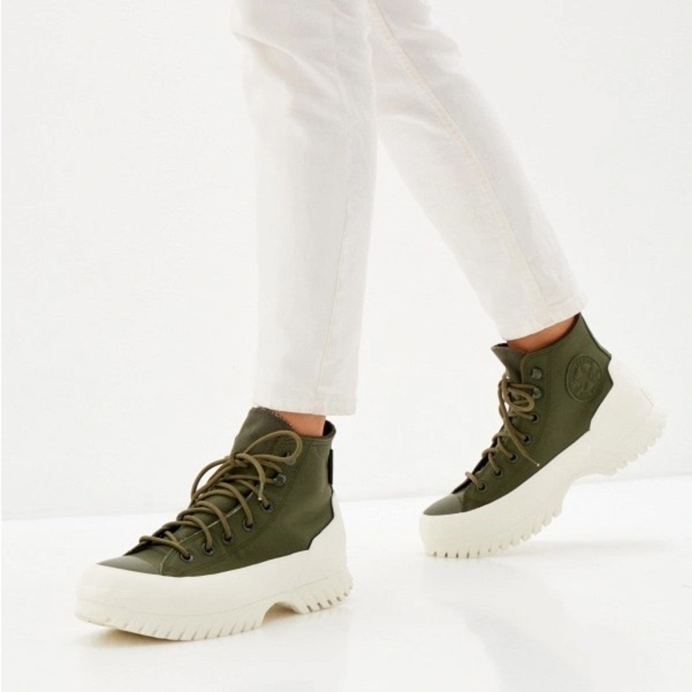New! Converse Women’s Chuck Taylor All Star Sneakers – Cargo Khaki – Size W5 - Picture 3 of 9